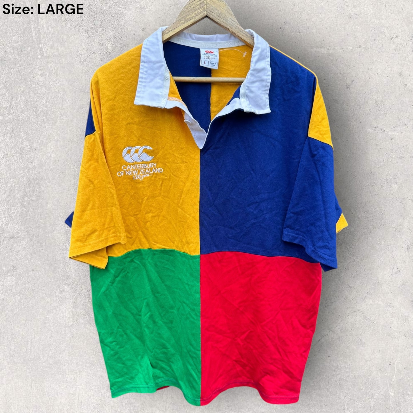 Canterbury of New Zealand Multi Coloured Jersey
