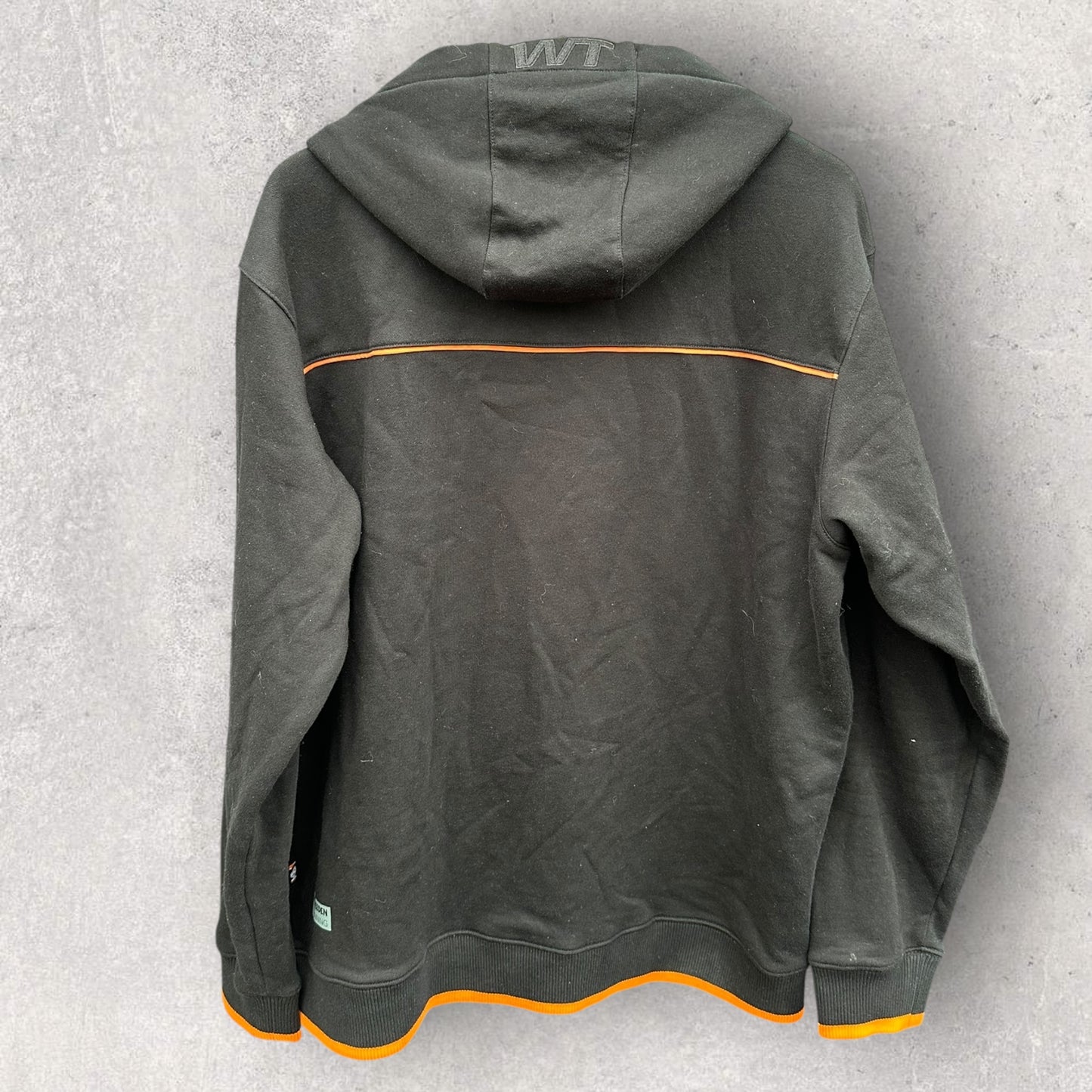 Wests Tigers 2025 Steedan Black Hooded Jumper Player Issued Terrell May