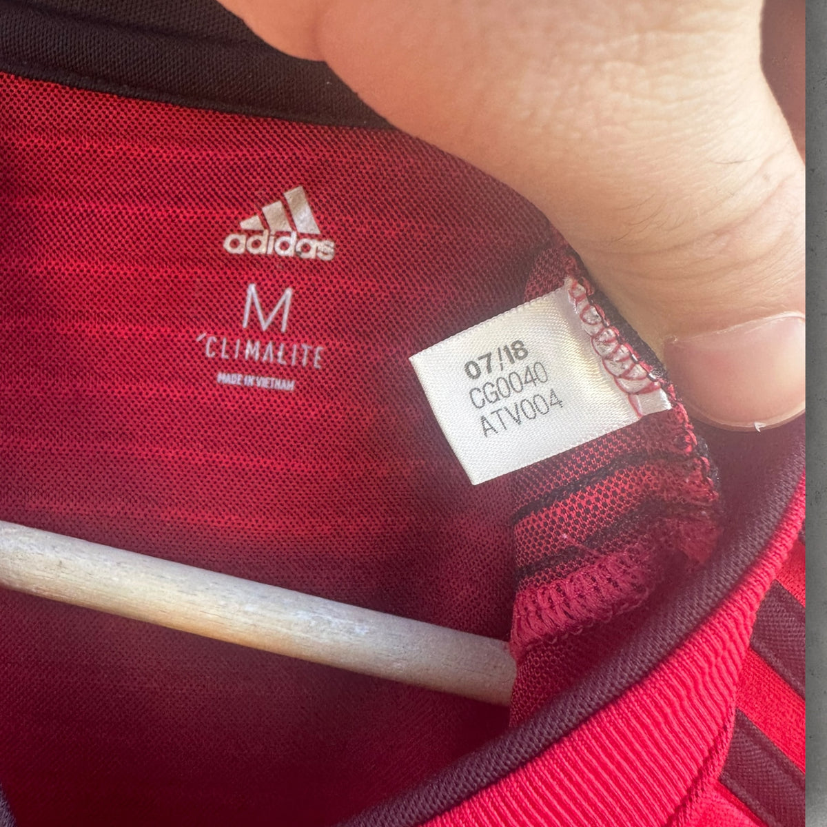Manchester United 2018-19 Adidas Home Red Football Jersey
