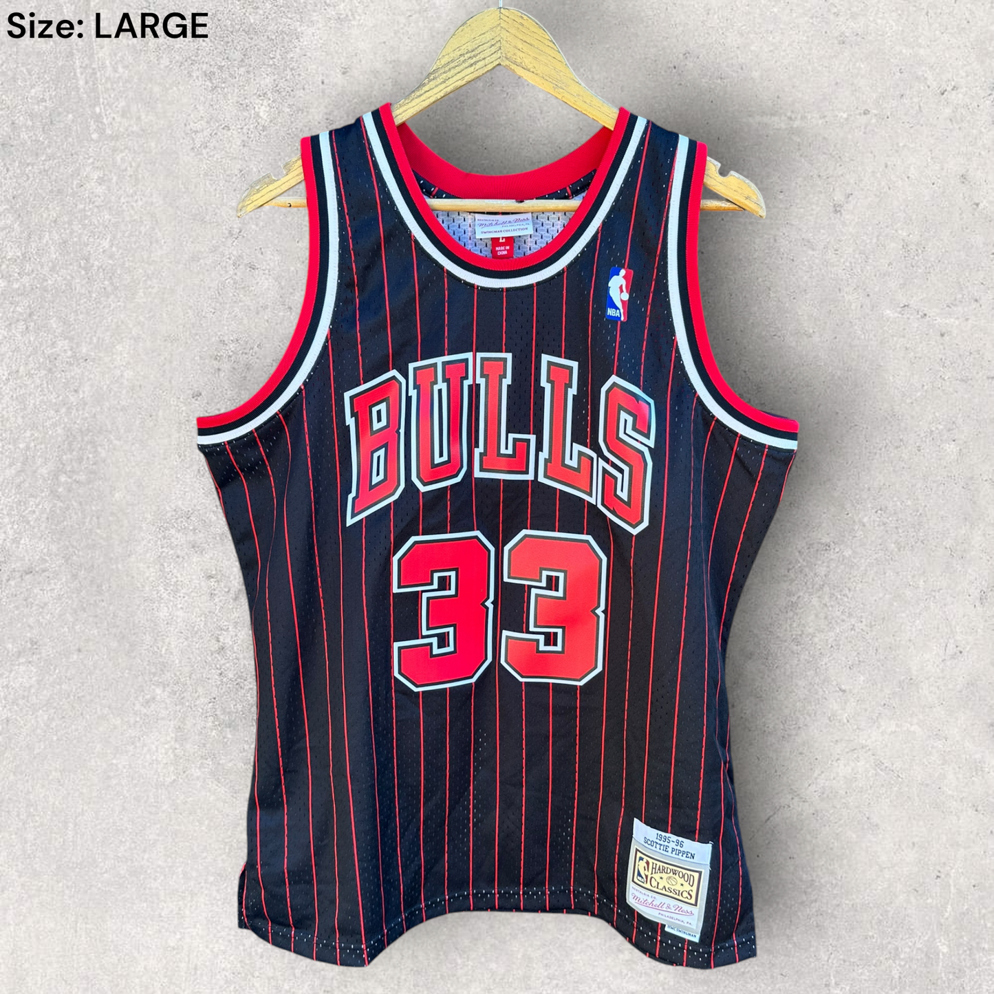 Scotty Pippen Chicago Bulls Hardwood Classics NBA Basketball Jersey