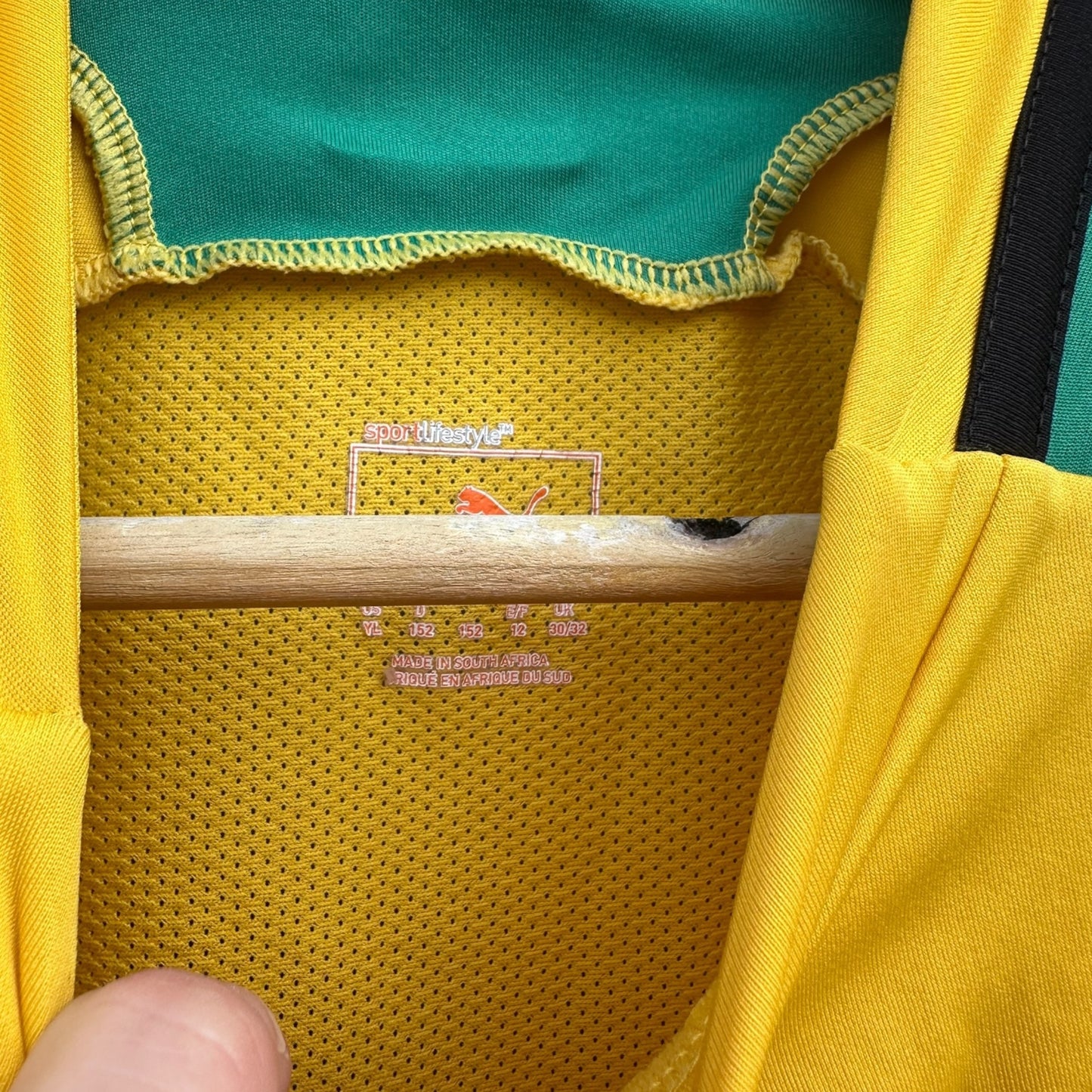 SOUTH AFRICA 2012 HOME PUMA FOOTBALL KIDS JERSEY
