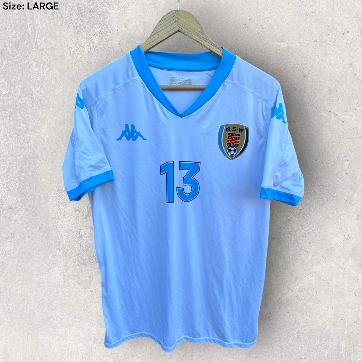 NSW CHS KAPPA MATCHWORN FOOTBALL JERSEY