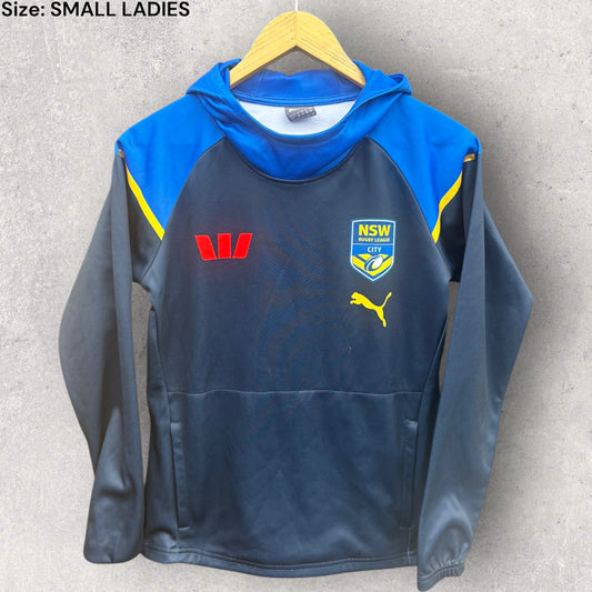 NSW CITY WOMENS PLAYER ISSUED PUMA HOODED JUMPER
