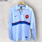 FRANCE RUGBY UNION NIKE VINTAGE WHITE LONG SLEEVE JERSEY