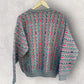 LIMNOS AUSTRALIA PURE WOOL COOGI STYLE VINTAGE JUMPER