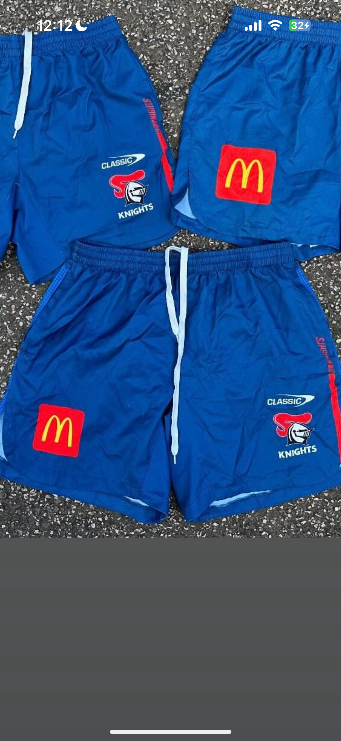 KNIGHTS MEDIUM PLAYER TRAINING SHORTS FOR M.M