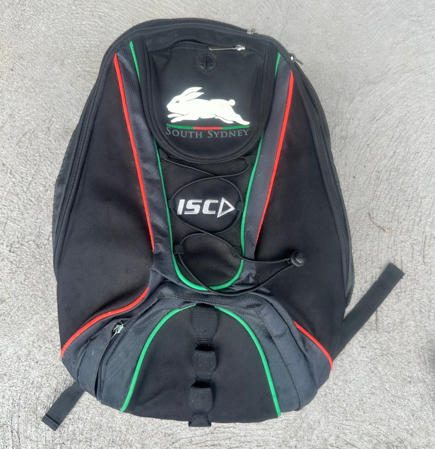 South Sydney Rabbitohs Player Issued ISC Backpack