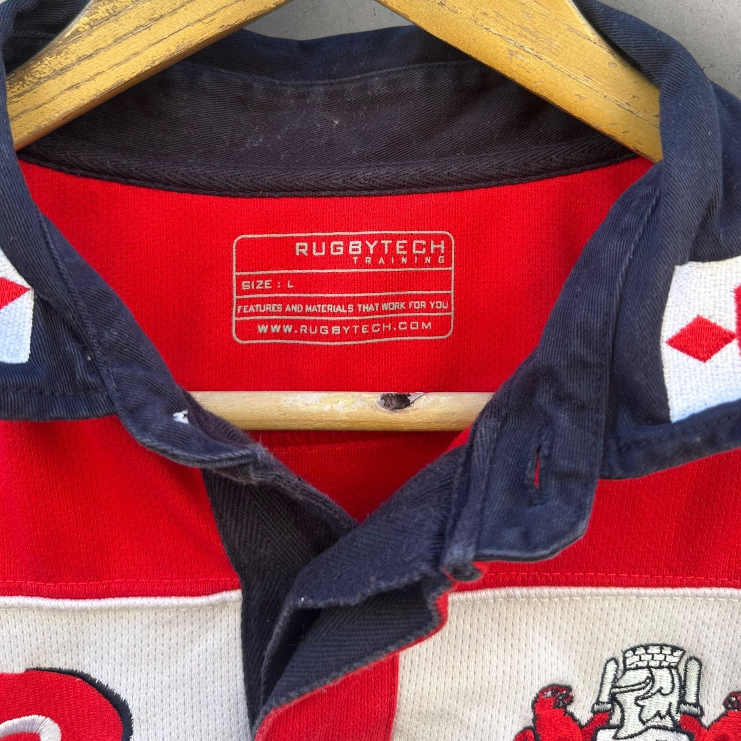 GLOUCESTER RUGBY UNION 2009 HOME JERSEY