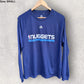 DENVER NUGGETS BASKETBALL LONG SLEEVE ADIDAS BLUE TRAINING SHIRT