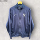 NEW YORK YANKEES NIKE BASEBALL BLUE FULL ZIP MLB JACKET