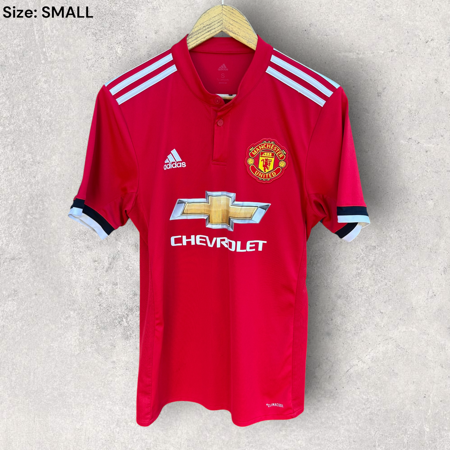 Manchester United 2017-2018 Adidas Home Red Football Jersey