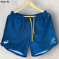 Australian Wallaroos Asics Rugby Union Blue Training Shorts