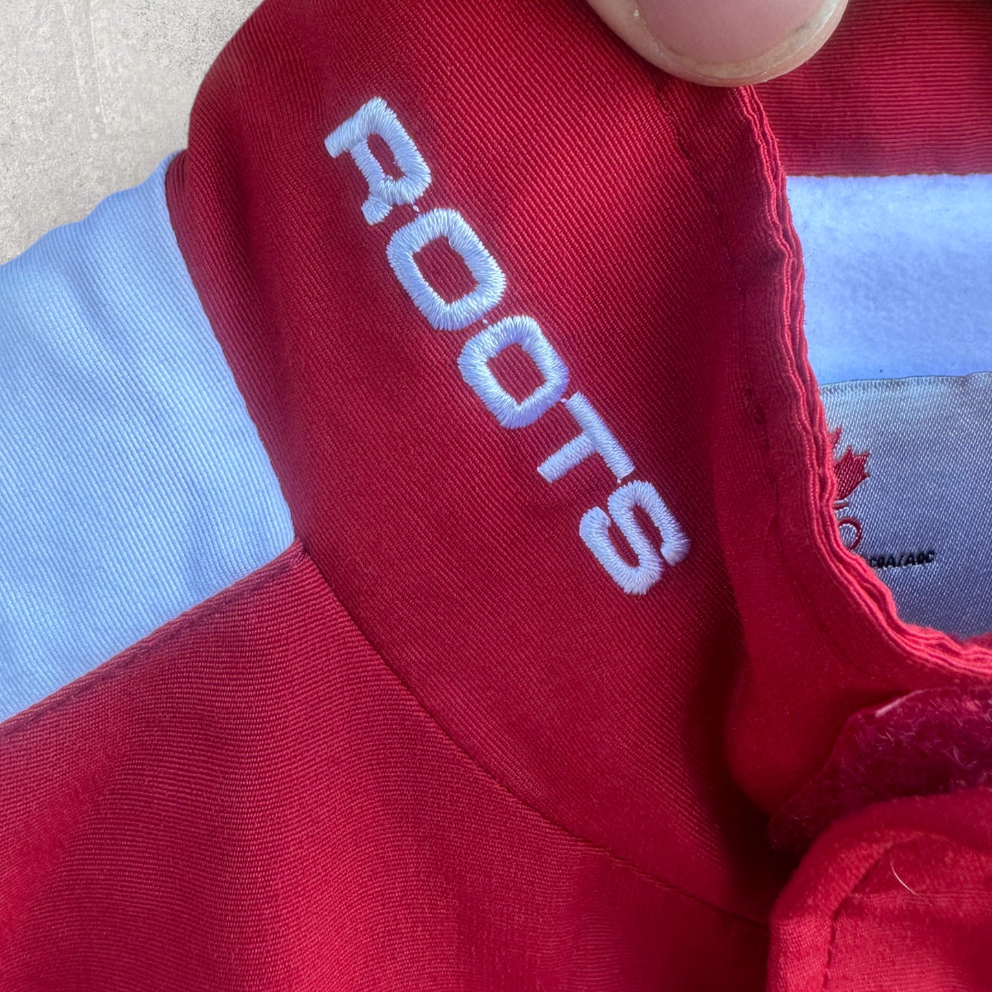CANADA ROOTS 2000 OLYMPIC GAMES ATHLETE ISSUED SLEEVELESS VEST JACKET