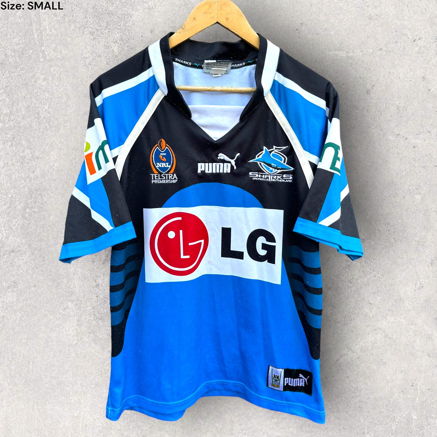 CRONULLA SHARKS 2005 HOME JERSEY