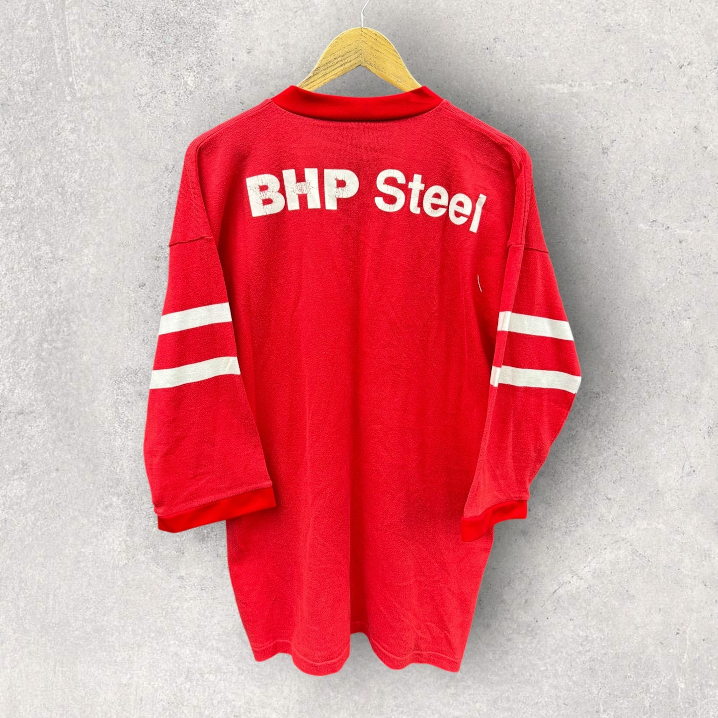 ILLAWARRA STEELERS 1986 CANTERBURY VINTAGE 3/4 SLEEVE NSWRL JERSEY