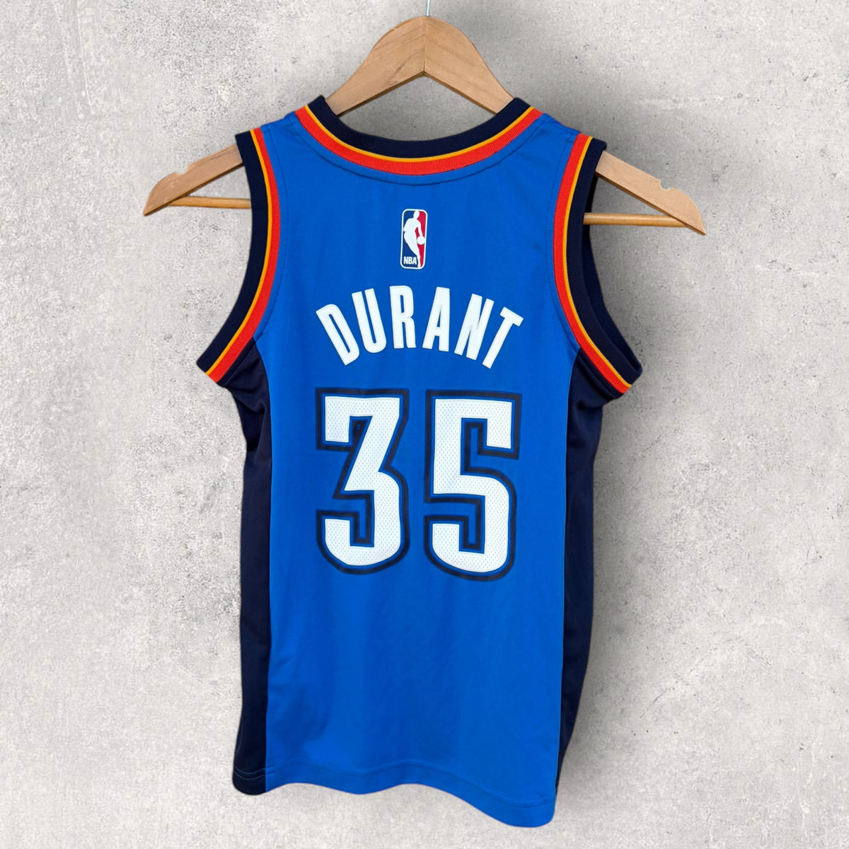 Kevin Durant Oklahoma City Thunder Adidas NBA Basketball Jersey