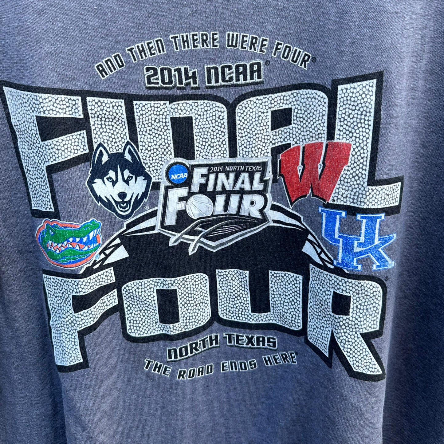 NCAA FINAL 4 2014 GREY T-SHIRT