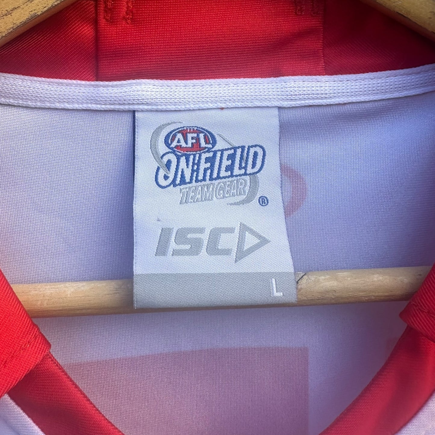 SYDNEY SWANS 2018 ISC HERITAGE 100 YEAR ANNIVERSARY PLAYER ISSUED GUERNSEY