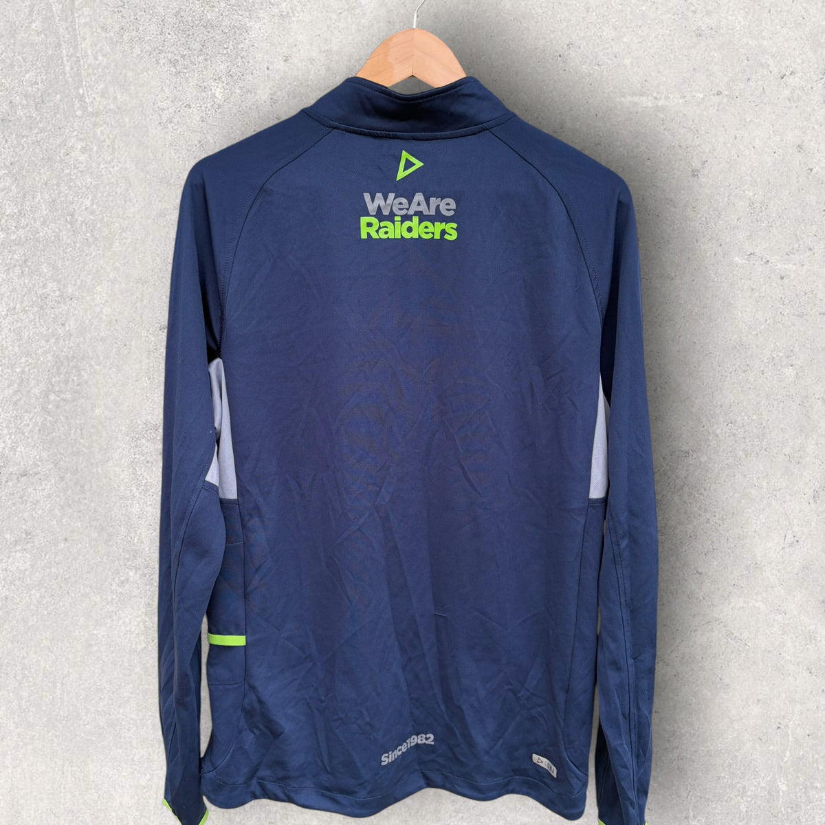 Canberra Raiders ISC Staff Issued Long Sleeve Chest Zip Top