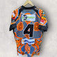 NORTHERN PRIDE 2025 INDIGENOUS ROUND MATCH WORN JERSEY TOM CHESTER
