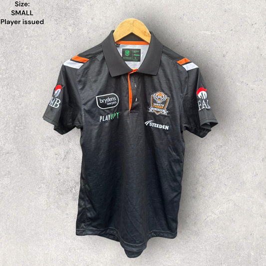 WESTS TIGERS PLAYER ISSUED POLO SHIRT