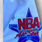 NBA 1991 ALL STAR GAME HARDWOOD CLASSIC WHITE BASKETBALL SHORTS