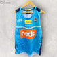 GOLD COAST TITANS PLAYER TRAINING SINGLET ISSUED TO SAM MCINTYRE