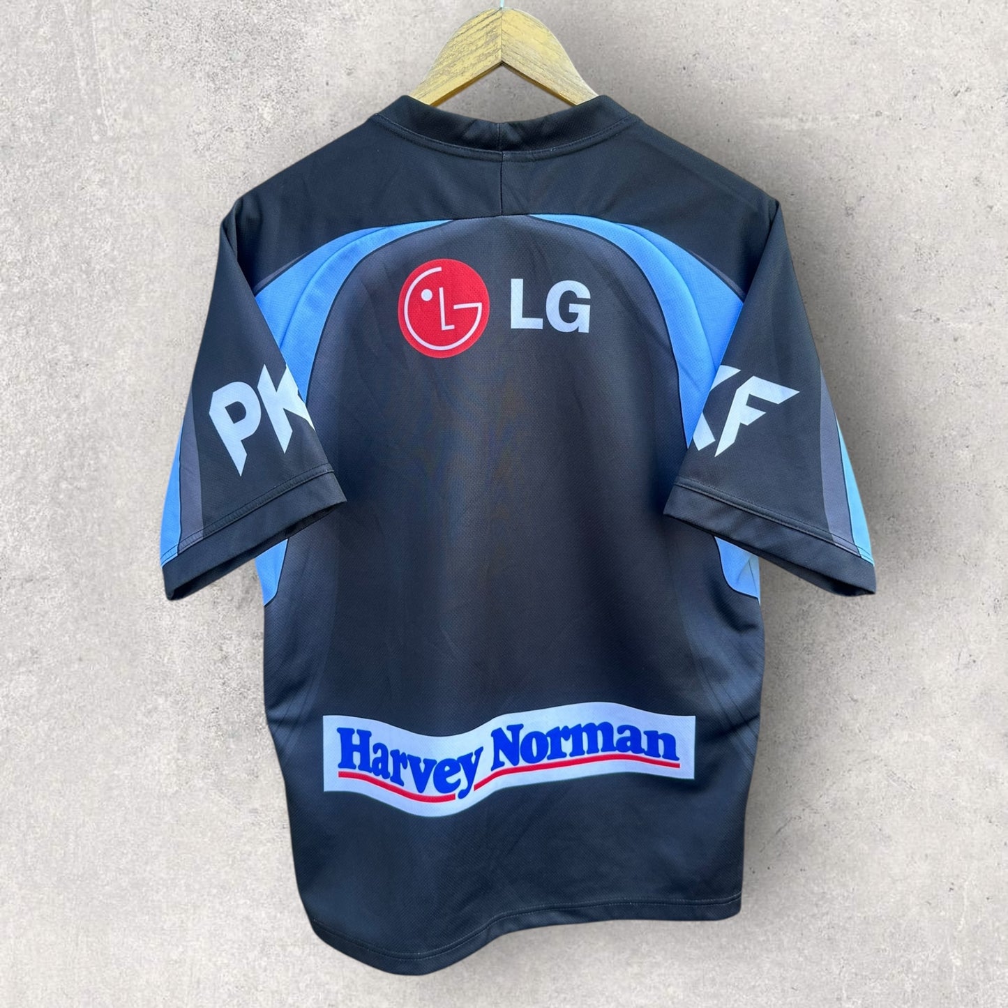 CRONULLA SHARKS 2008 AWAY CENTENARY ISC JERSEY