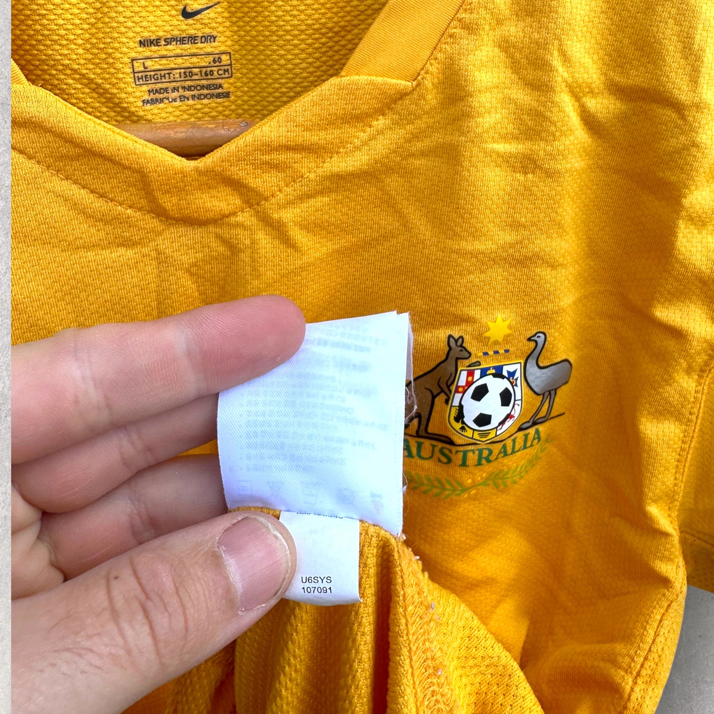 AUSTRALIAN SOCCEROOS 2006 HOME KIDS JERSEY