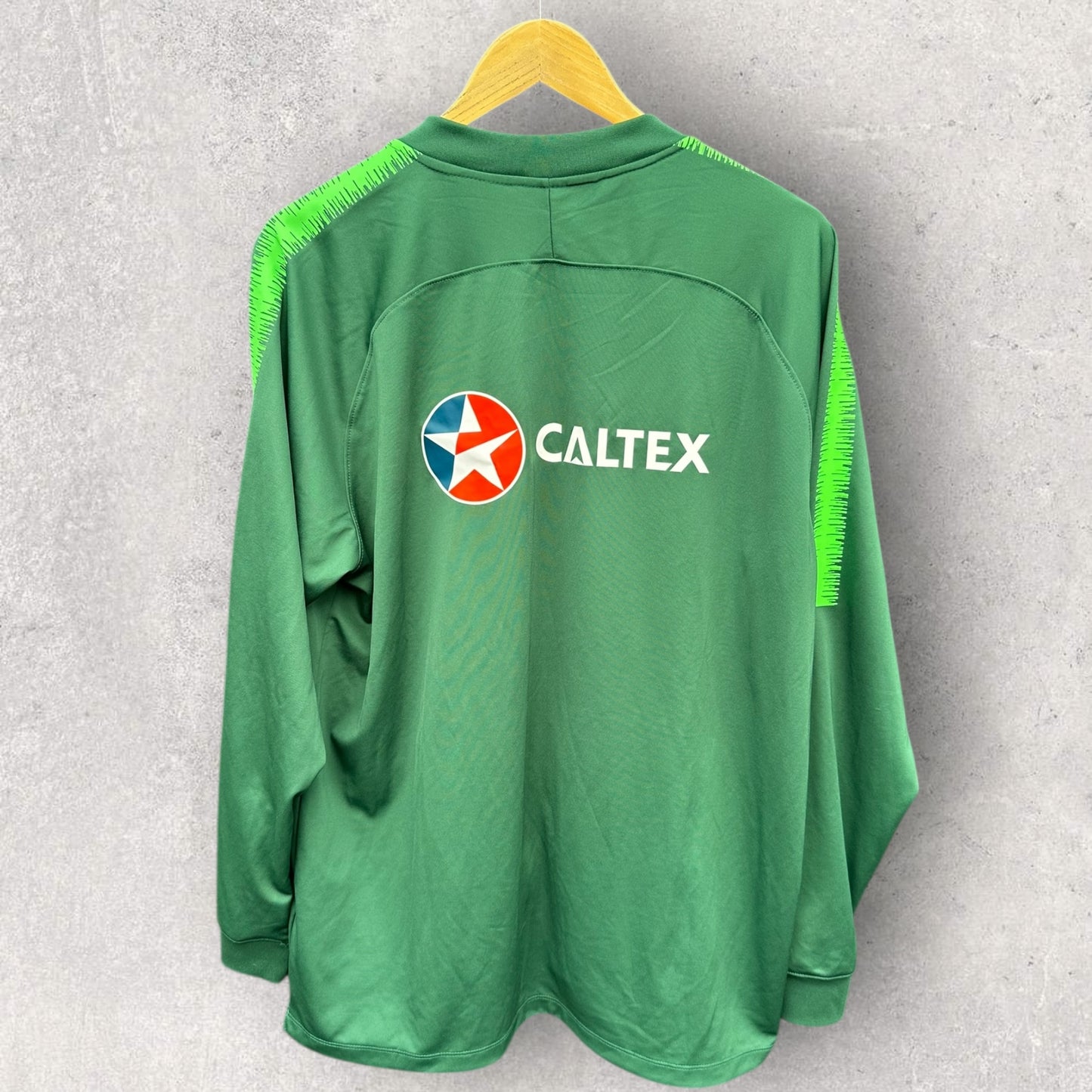 AUSTRALIAN SOCCEROOS NIKE GREEN FULL ZIP TRACK JACKET