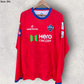 Delhi Capitals IPL Cricket Puma Red Coaches Training Long Sleeve Shirt