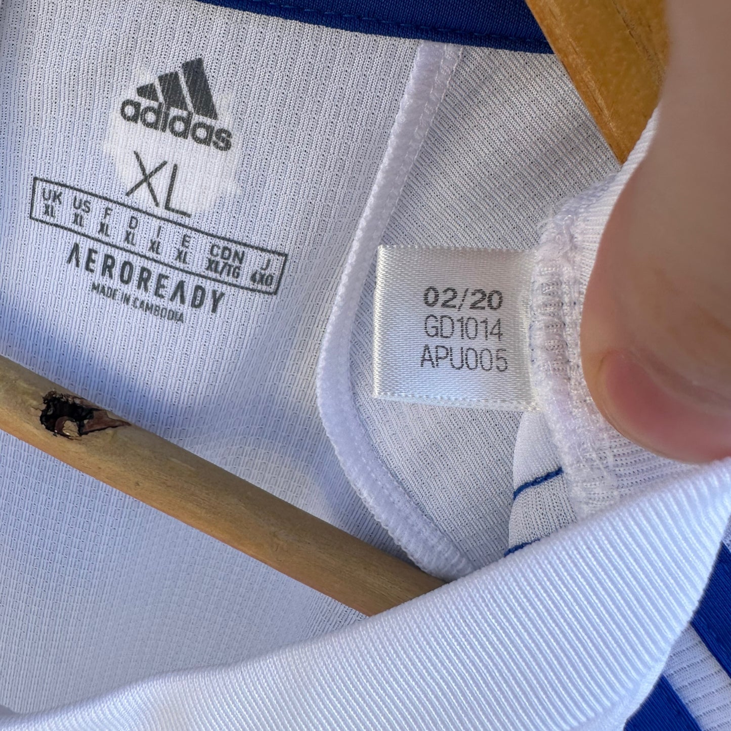 LEEDS UNITED 2020-2021 ADIDAS HOME JERSEY