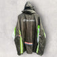 Canberra Raiders ISC Black Full Zip NRL Fleece Hooded Jacket