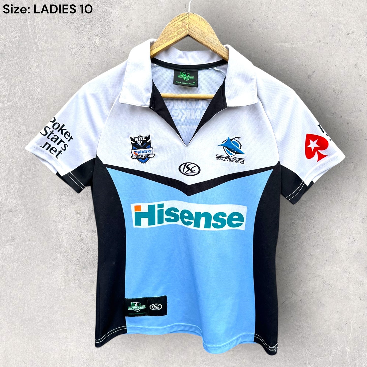 Cronulla Sharks 2010 Home Ladies ISC NRL Jersey