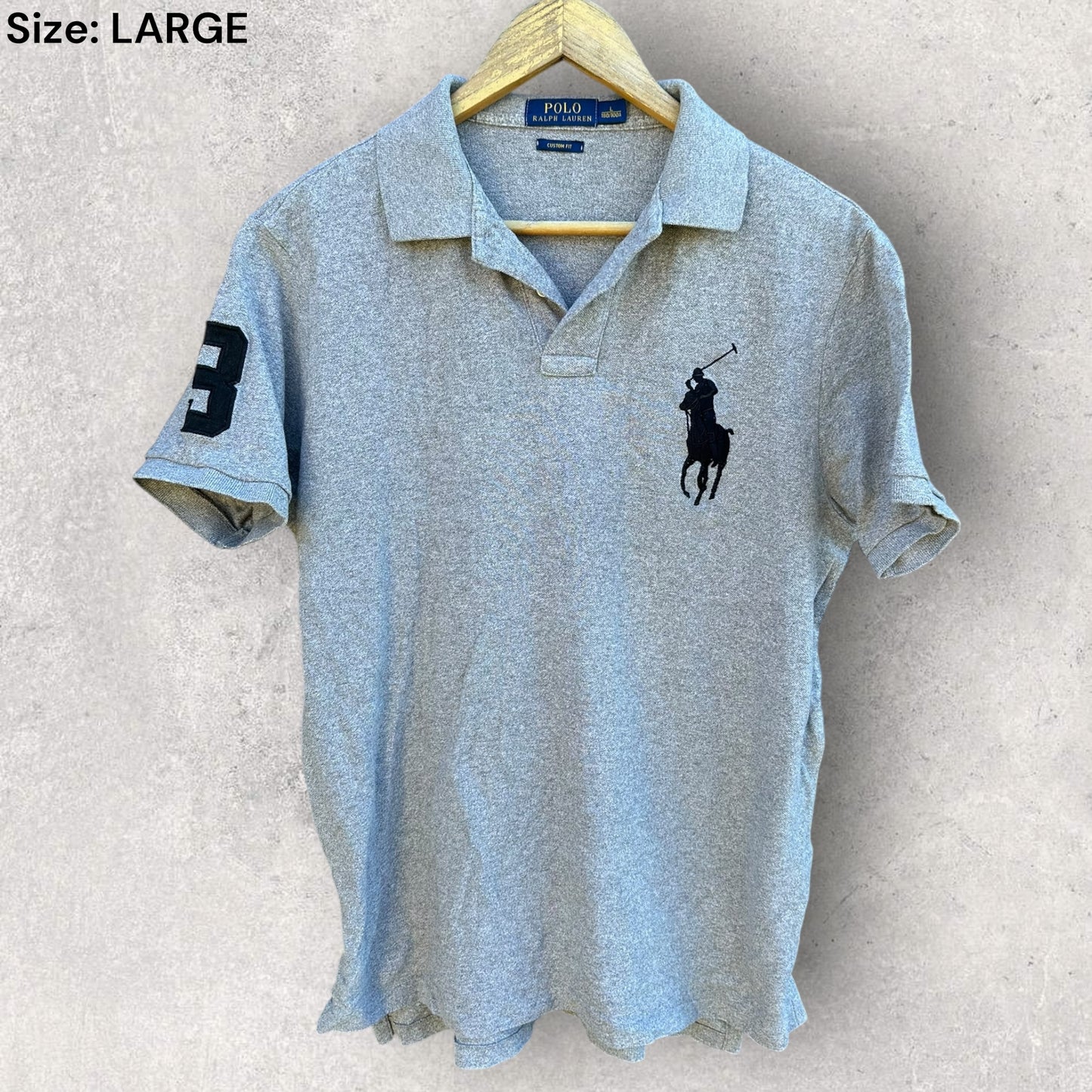 Ralph Lauren Polo Grey Short Sleeve Shirt