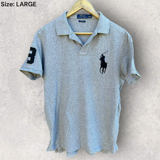 Ralph Lauren Polo Grey Short Sleeve Shirt