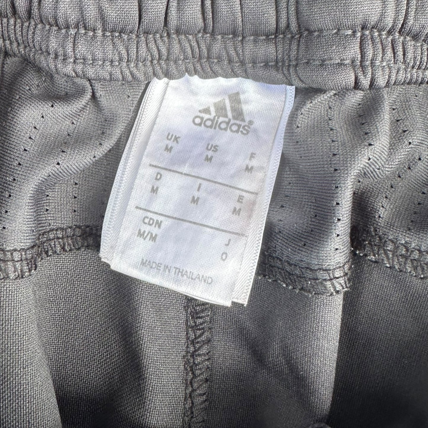 Manchester United Adidas grey football pants