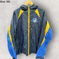 Parramatta Eels X-Blades Full Zip Windbreaker Hooded Blue Nrl Jacket