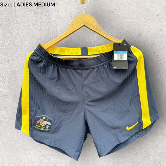 AUSTRALIA SOCCER NIKE BLUE VAPORKNIT TRAINING SHORTS BRAND NEW WITH TAGS