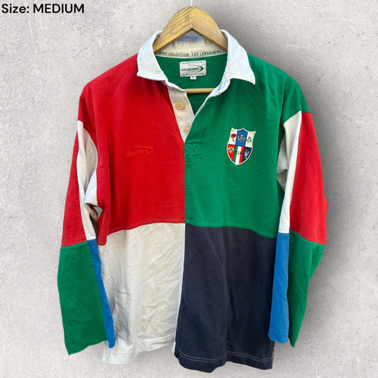 6 NATIONS LANSDOWNE RUGBY UNION LONG SLEEVE COTTON JERSEY