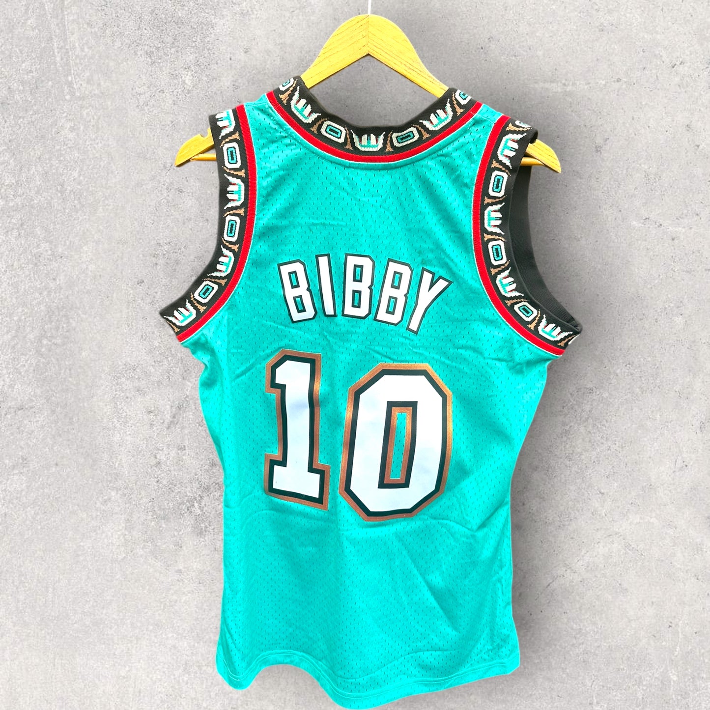 MIKE BIBBY VANCOUVER GRIZZLIES NBA HARDWOOD CLASSIC JERSEY