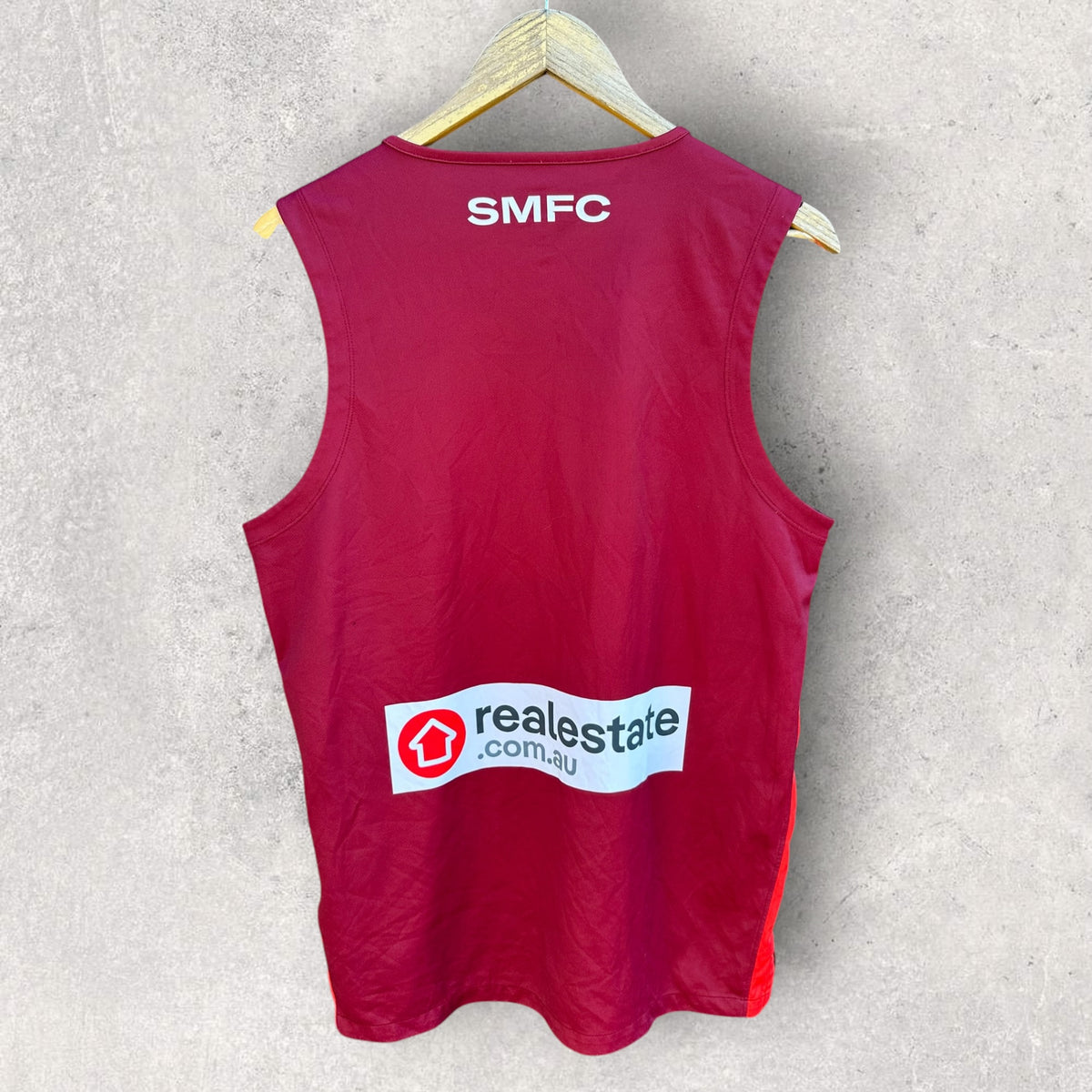 Sydney Swans Nike Plum Red Training AFL Singlet Player Issued