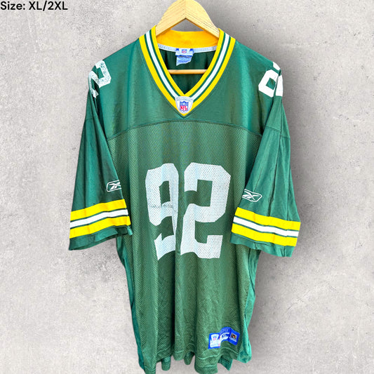 GREEN BAY PACKERS REEBOK VINTAGE NFL JERSEY