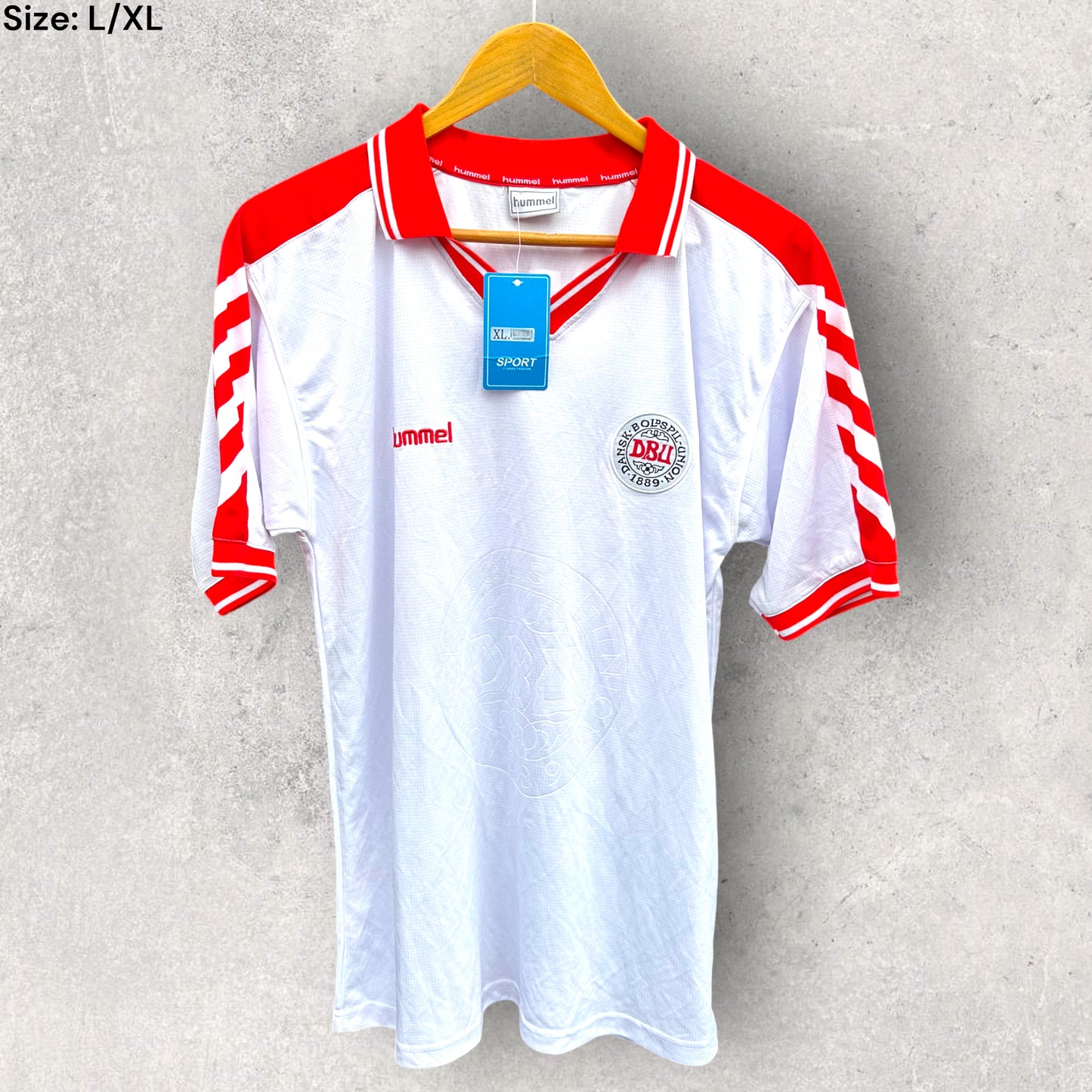 MATHIAS JORGENSEN DENMARK 2023 AWAY JERSEY