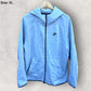 NIKE GREY FULL ZIP HOODED JACKET