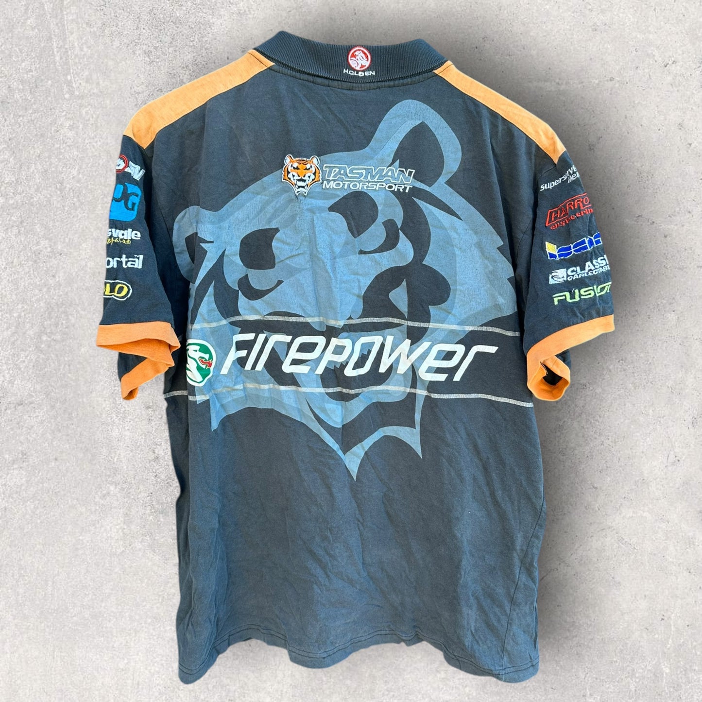 Tasman x Holden Motorsport Firepower V8 Supercars Polo Shirt
