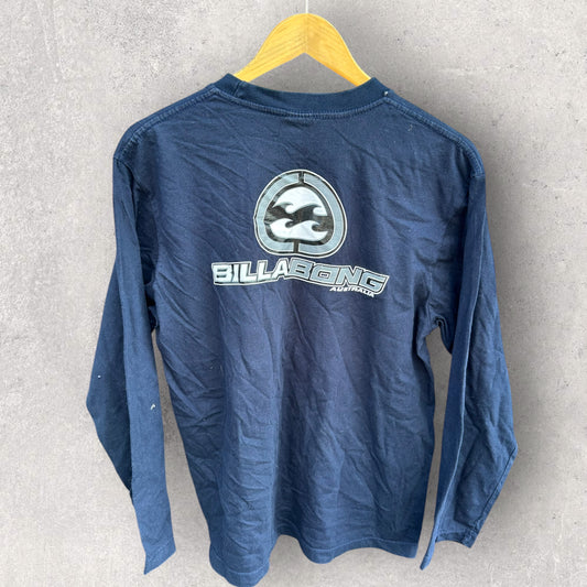 BILLABONG VINTAGE BLUE LONG SLEEVE SHIRT