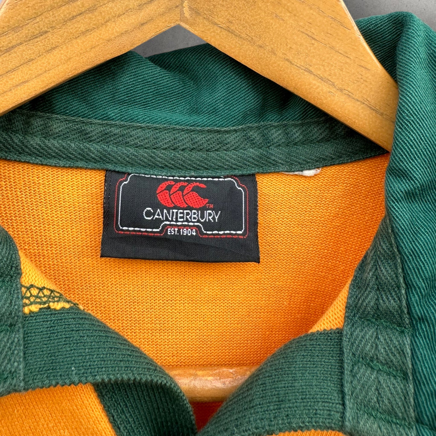 AUSTRALIAN WALLABIES CANTERBURY VINTAGE JERSEY