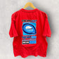 SDS BZ PRO SURFING TOUR 2000 VINTAGE RED T-SHIRT
