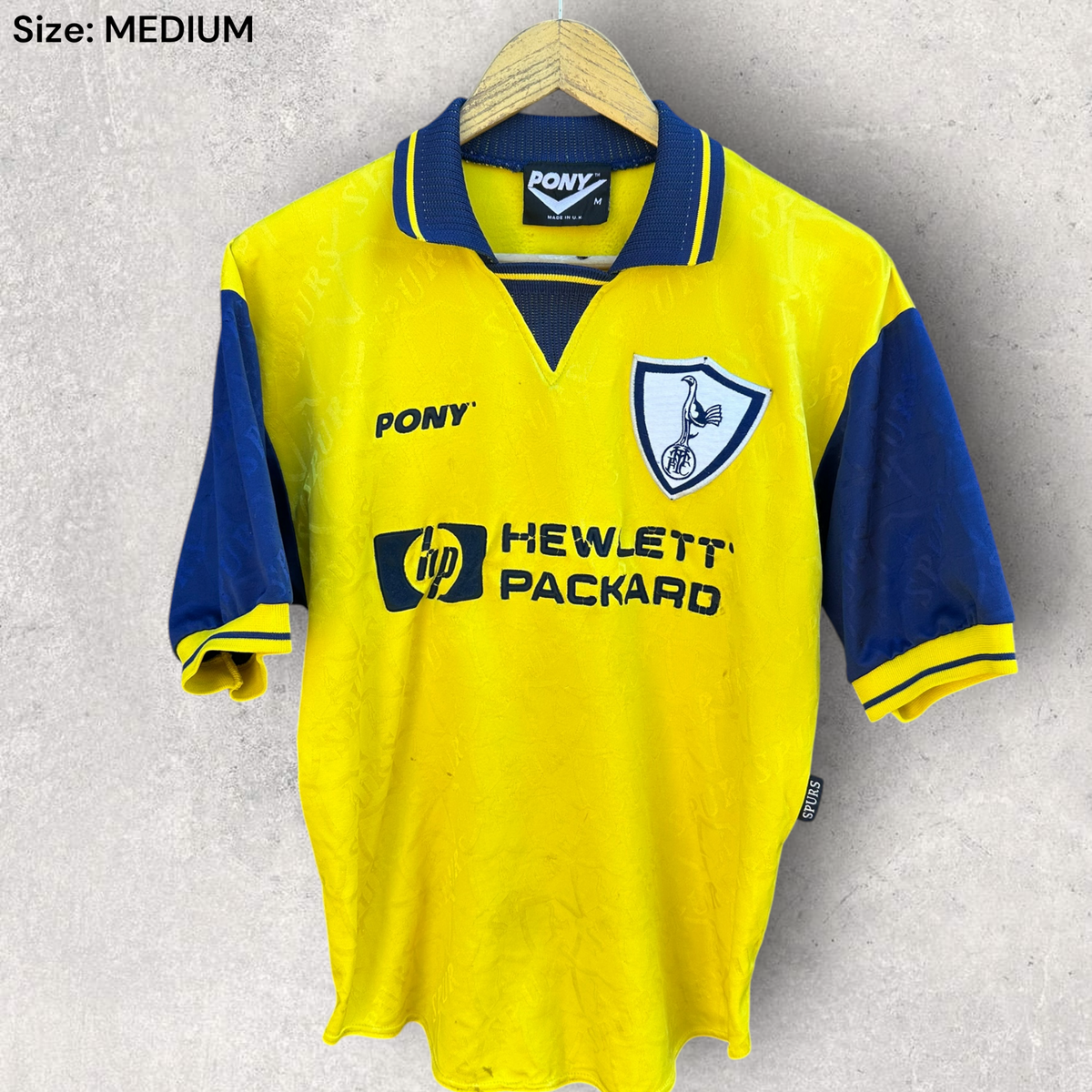 Tottenham Hotspurs 1995-1996 Pony Third Football Jersey